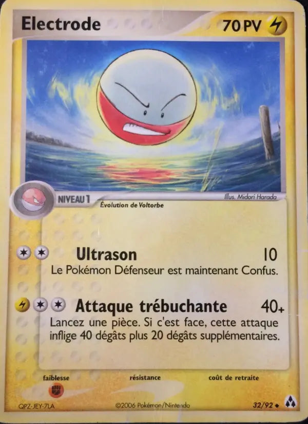 032/092 - Electrode — Carte Pokémon EX Créateurs de légendes 32/92