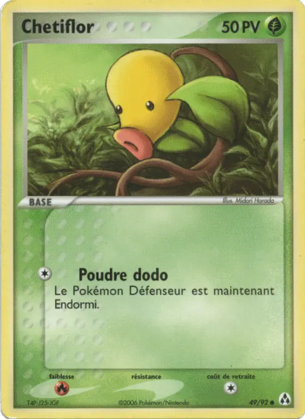 049/092 - Chetiflor — Carte Pokémon EX Créateurs de légendes 49/92