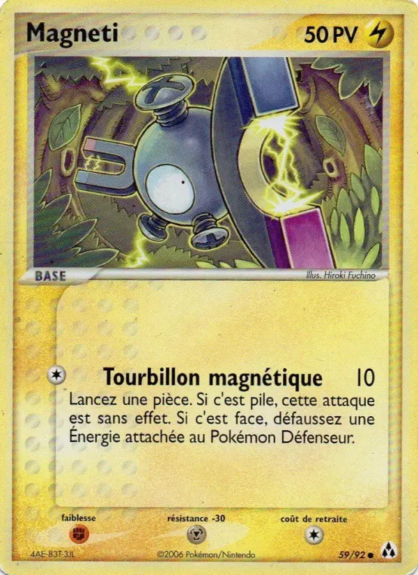 059/092 - Magneti — Carte Pokémon EX Créateurs de légendes 59/92