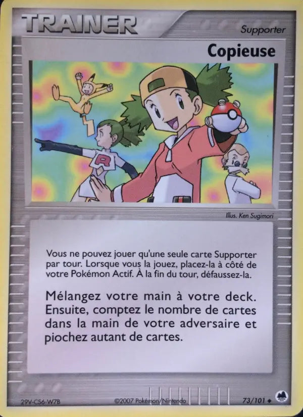 073/101 - Copieuse — Carte Pokémon EX Île des Dragons 73/101