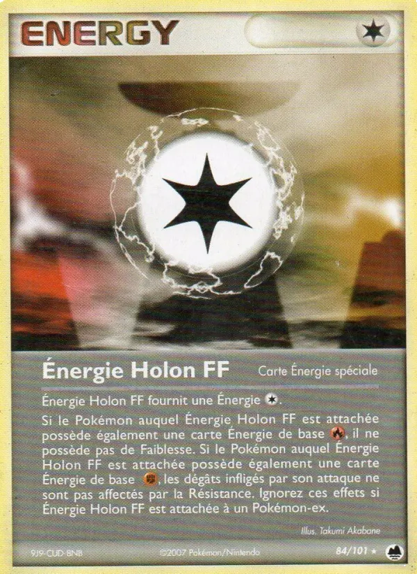 084/101 - Énergie Holon FF — Carte Pokémon EX Île des Dragons 84/101