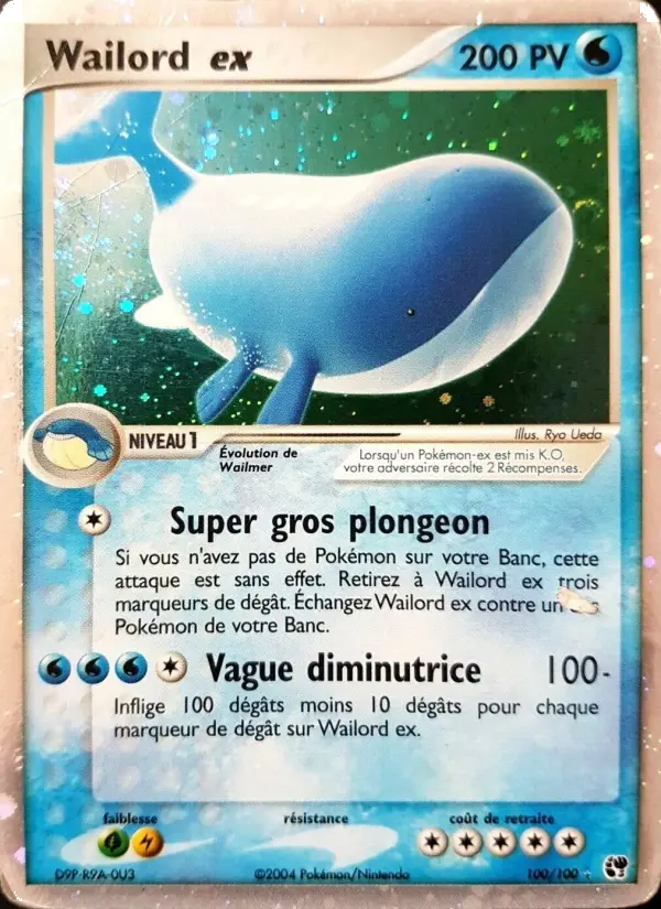100/100 - Wailord ex