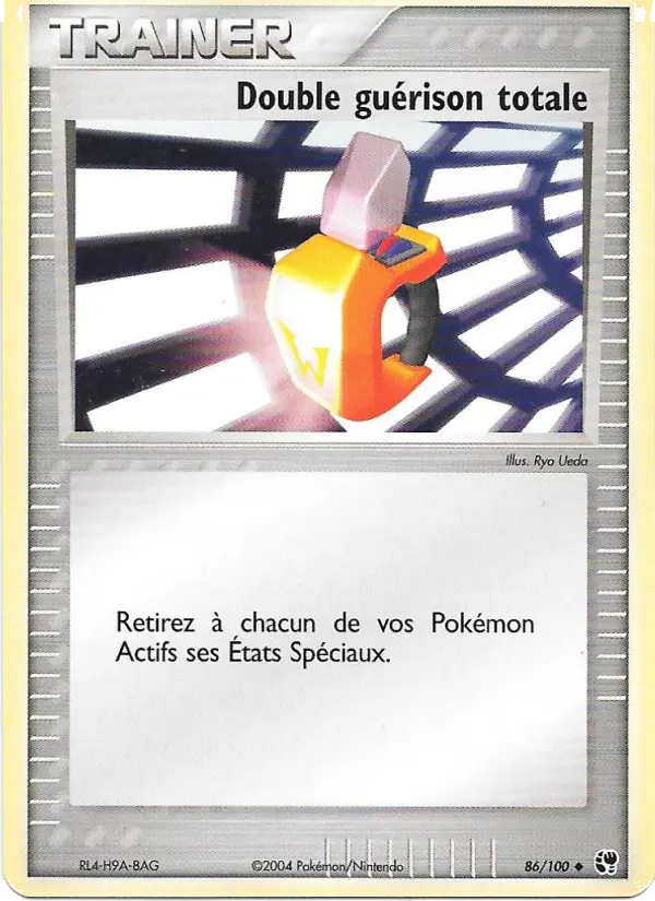 Double guérison totale — Carte Pokémon 86 EX Tempête de sable