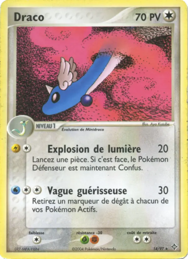 Draco — Carte Pokémon 14 EX Dragon