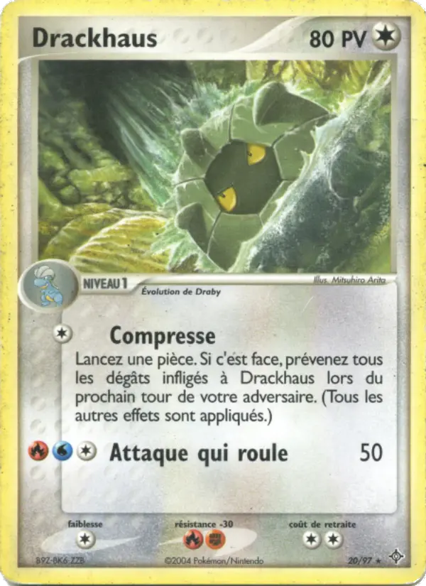 Drackhaus — Carte Pokémon 20 EX Dragon