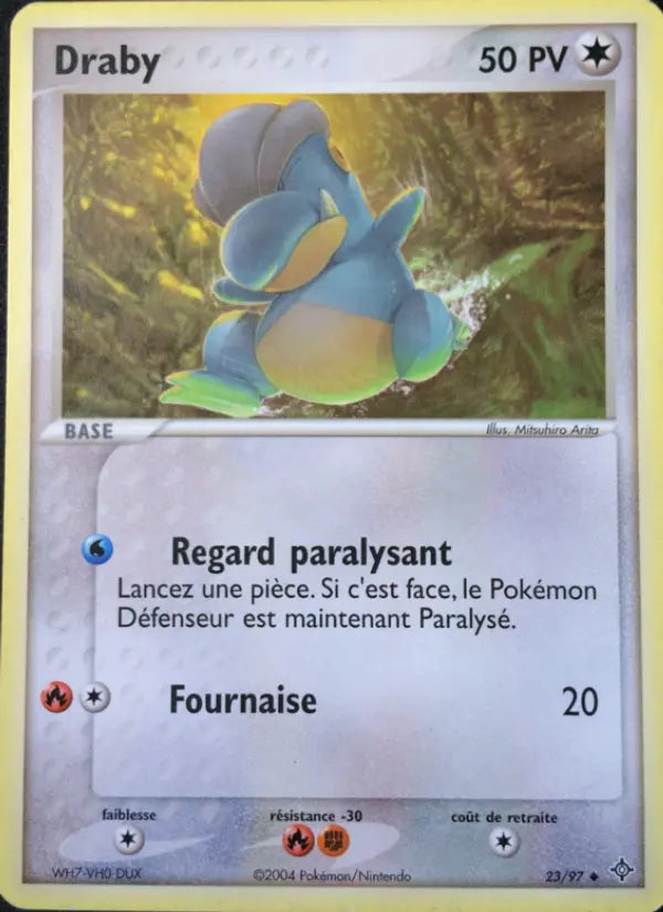 Draby — Carte Pokémon 23 EX Dragon