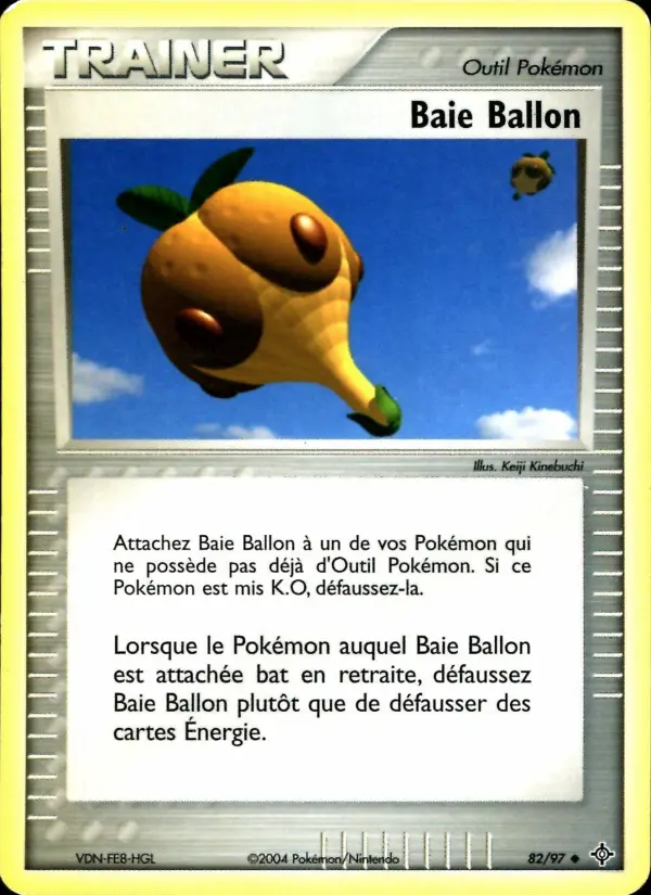 082/097 - Baie Ballon — Carte Pokémon EX Dragon 82/97