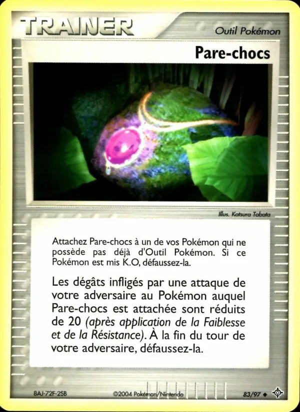 083/097 - Pare-chocs — Carte Pokémon EX Dragon 83/97