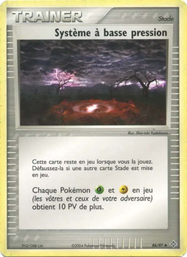 086/097 - Système à basse pression — Carte Pokémon EX Dragon 86/97