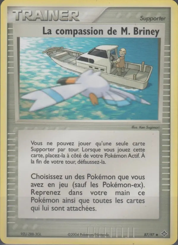 087/097 - La compassion de M. Briney — Carte Pokémon EX Dragon 87/97