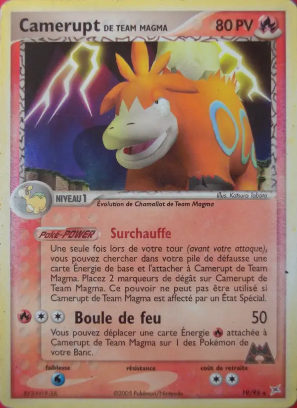 019/095 - Camerupt de Team Magma