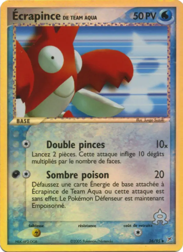 026/095 - Écrapince de Team Aqua