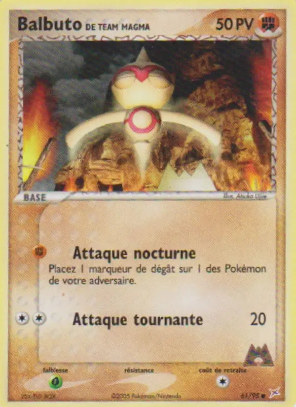 061/095 - Balbuto de Team Magma