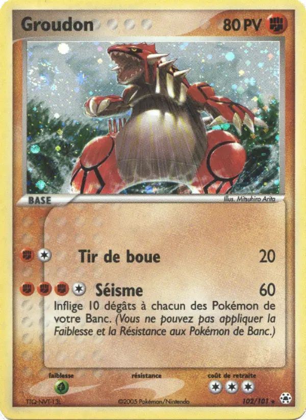 102/101 - Groudon