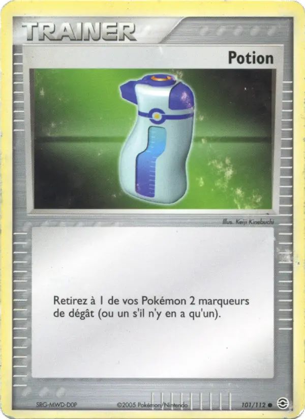 101/112 - Potion — Carte Pokémon EX Rouge Feu & Vert Feuille 101/112