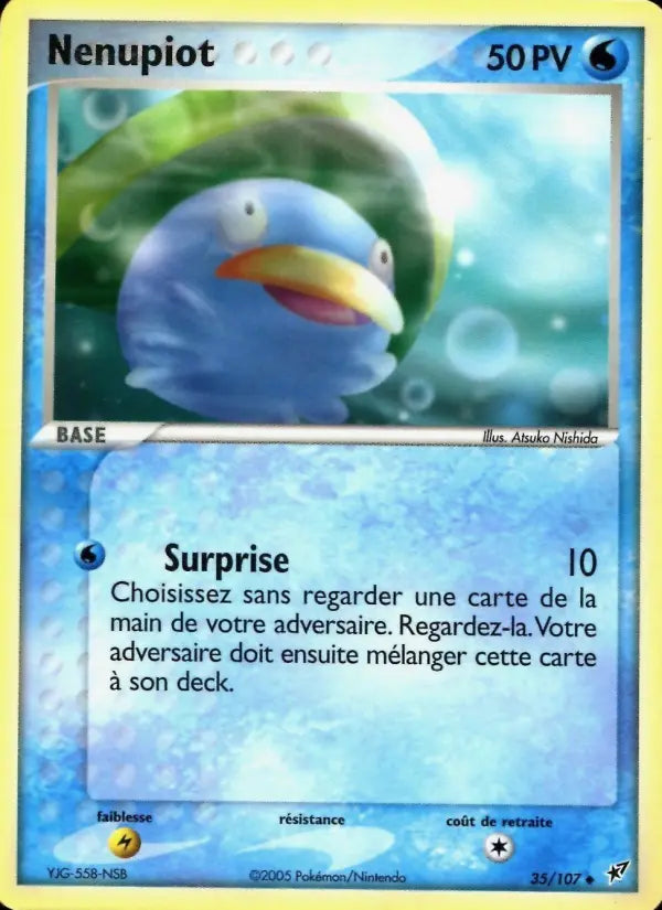 Nenupiot — Carte Pokémon 35 EX Deoxys