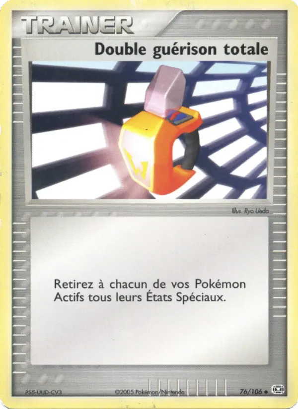 076/106 - Double guérison totale — Carte Pokémon EX Émeraude 76/106