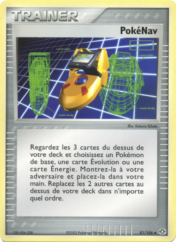 081/106 - PokéNav — Carte Pokémon EX Émeraude 81/106