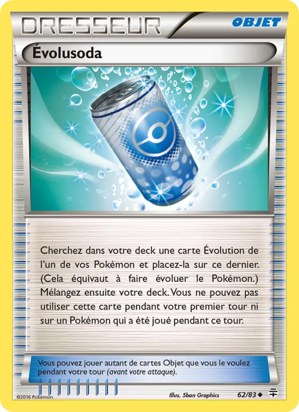 062/083 - Évolusoda — Carte Pokémon Générations 62/83