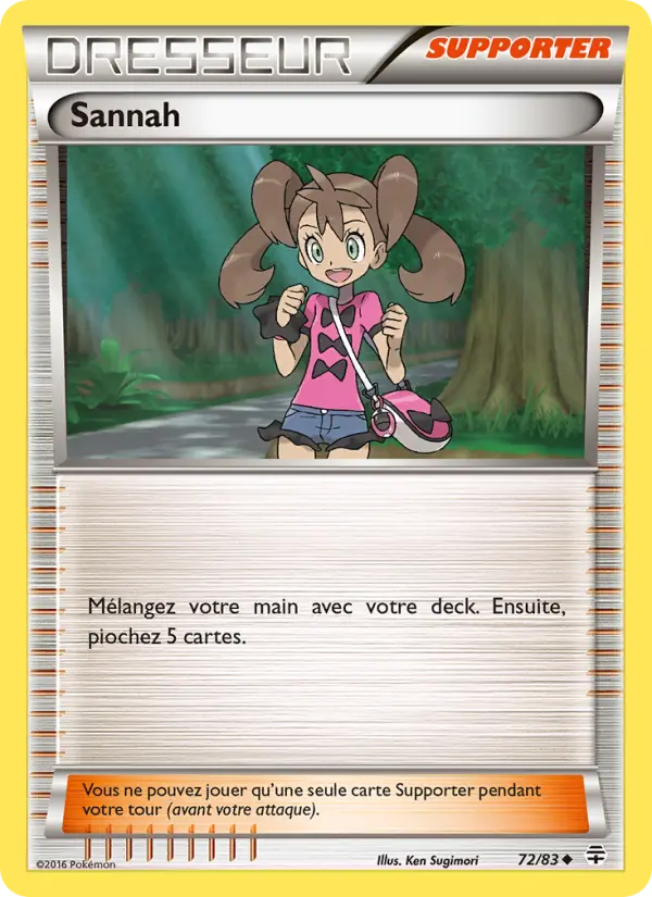 072/083 - Sannah — Carte Pokémon Générations 72/83