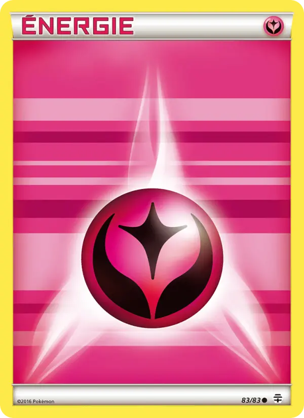 083/083 - Énergie Fairy de base — Carte Pokémon Générations 83/83