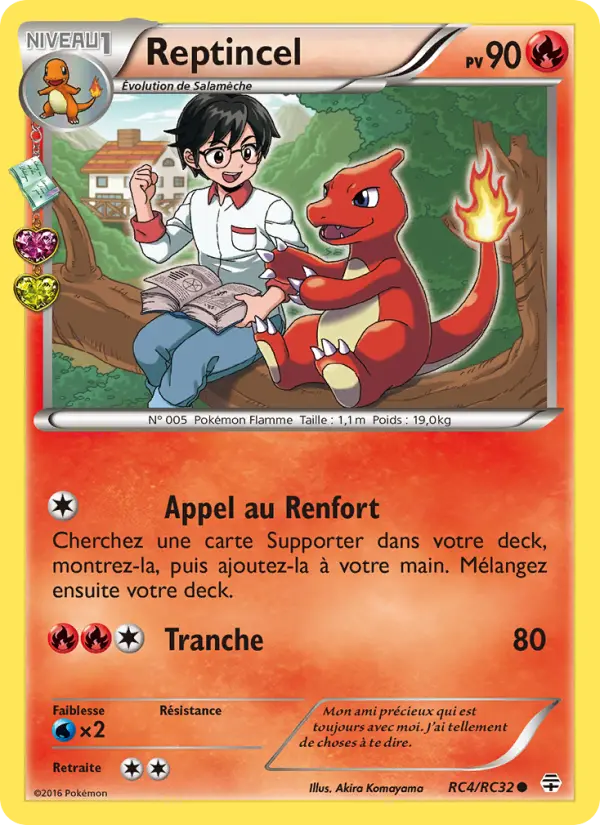RC4/083 - Reptincel — Carte Pokémon Générations RC4/83