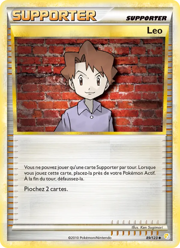 089/123 - Leo — Carte Pokémon HeartGold SoulSilver 89/123