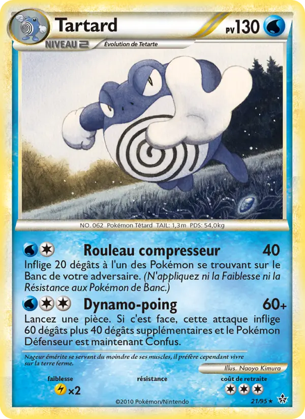 Tartard — Carte Pokémon 21 Déchaînement