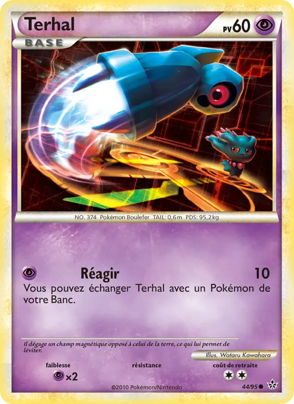 044/095 - Terhal — Carte Pokémon Déchaînement 44/95