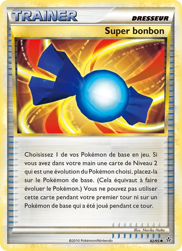 082/095 - Super bonbon — Carte Pokémon Déchaînement 82/95