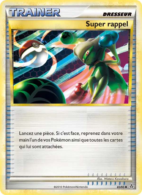 083/095 - Super rappel — Carte Pokémon Déchaînement 83/95
