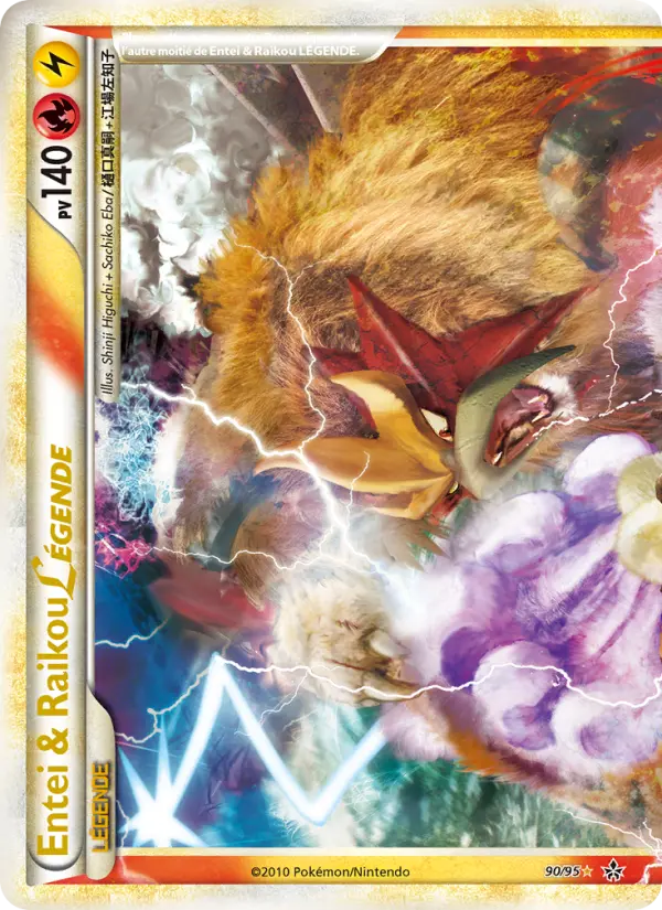090/095 - Entei & Raikou (haut)