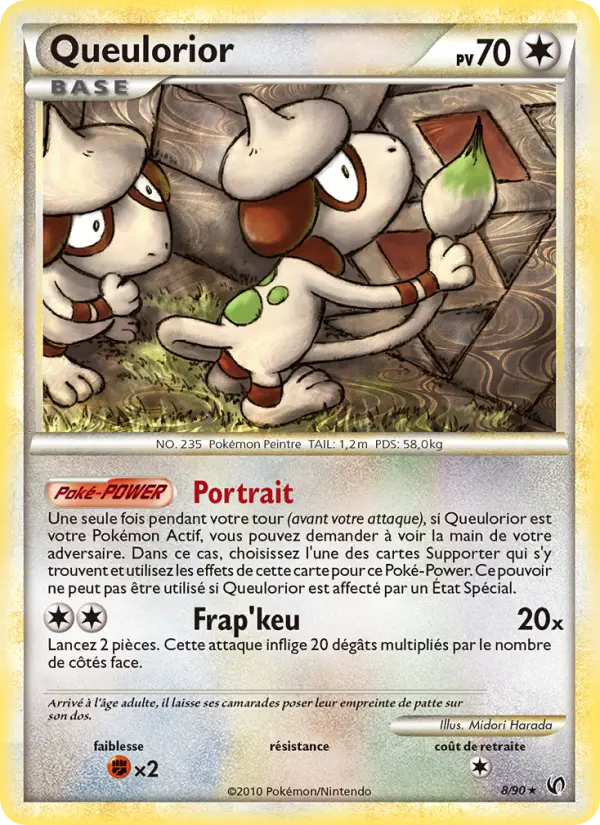 Queulorior — Carte Pokémon 8 Indomptable