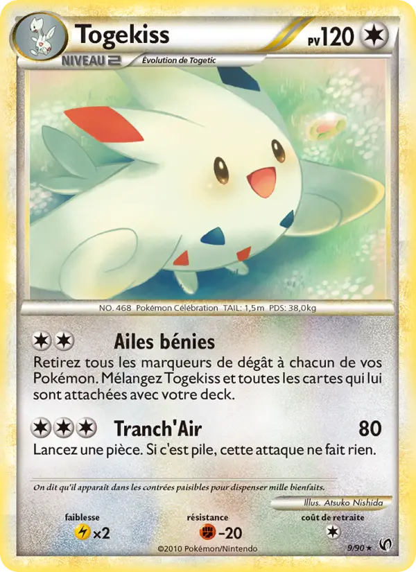 Togekiss — Carte Pokémon 9 Indomptable