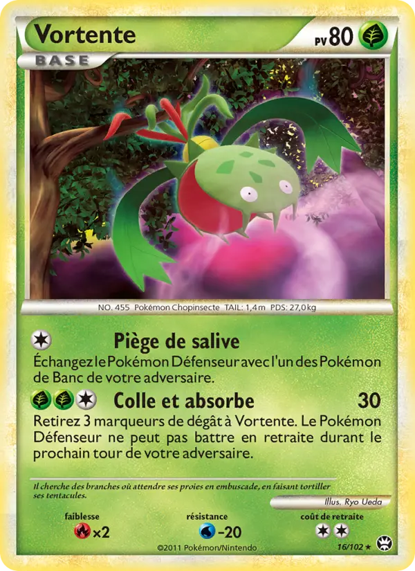 Vortente — Carte Pokémon 16 Triomphant