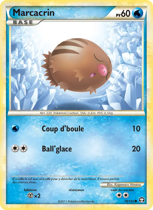 Marcacrin — Carte Pokémon 79 Triomphant