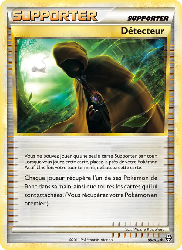 088/102 - Détecteur — Carte Pokémon Triomphant 88/102