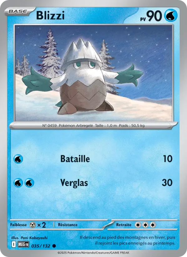 035/132 - Blizzi — Carte Pokémon Méga-Évolution 035/132