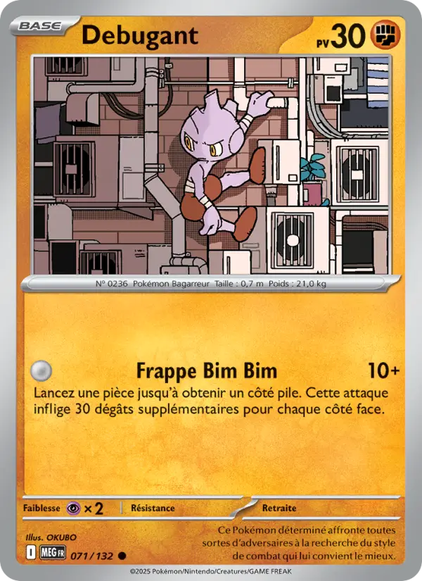 Debugant — Carte Pokémon 071 Méga-Évolution