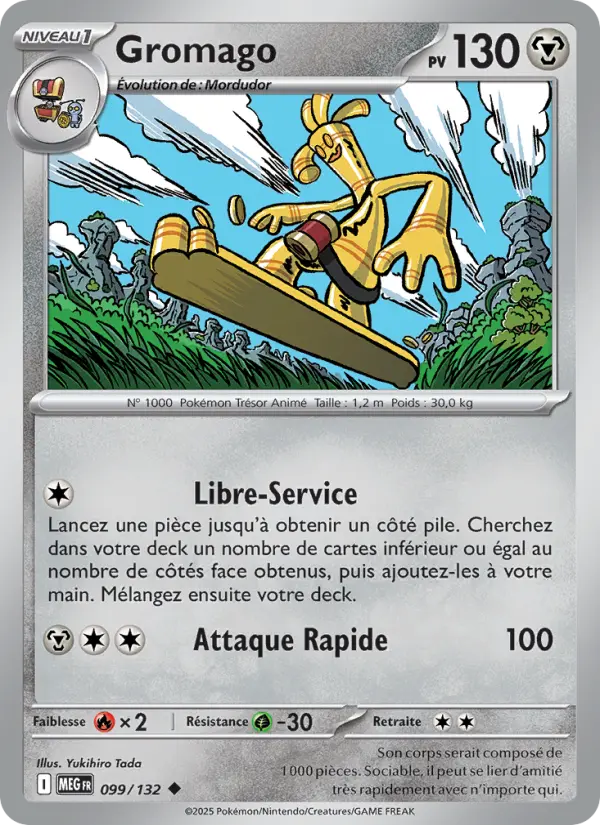Gromago — Carte Pokémon 099 Méga-Évolution