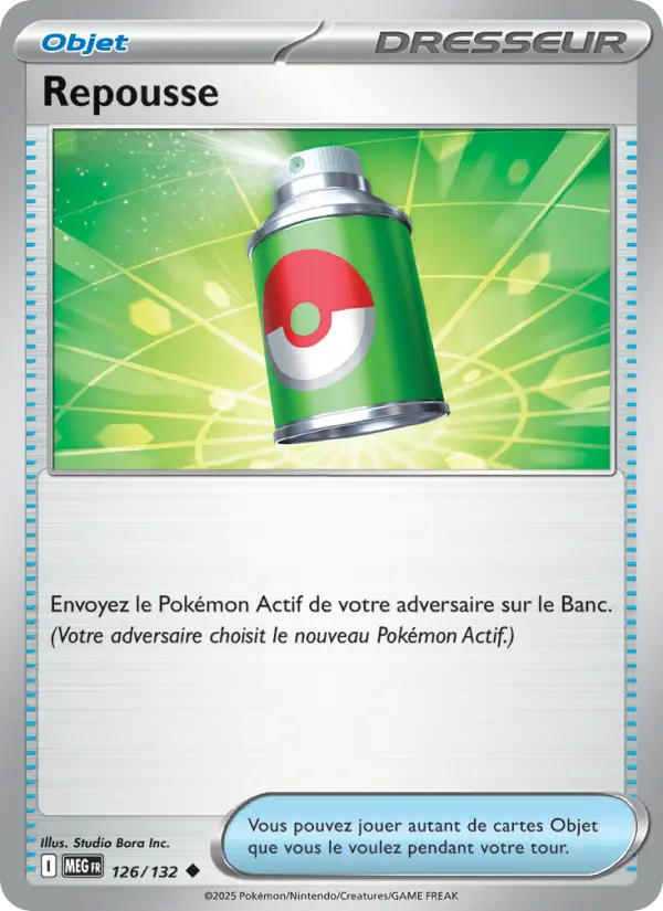 126/132 - Repousse — Carte Pokémon Méga-Évolution 126/132