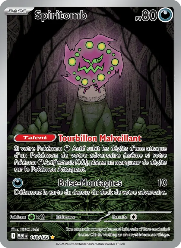 148/132 - Spiritomb — Carte Pokémon Méga-Évolution 148/132