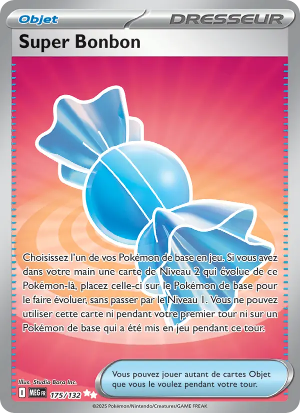 175/132 - Super Bonbon — Carte Pokémon Méga-Évolution 175/132