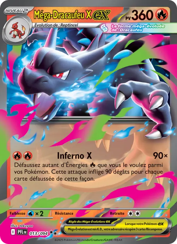 013/094 - Méga-Dracaufeu X EX