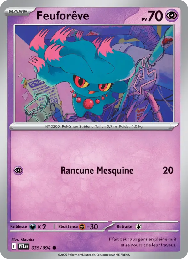 035/094 - Feuforêve — Carte Pokémon Flammes Fantasmagoriques 035/94