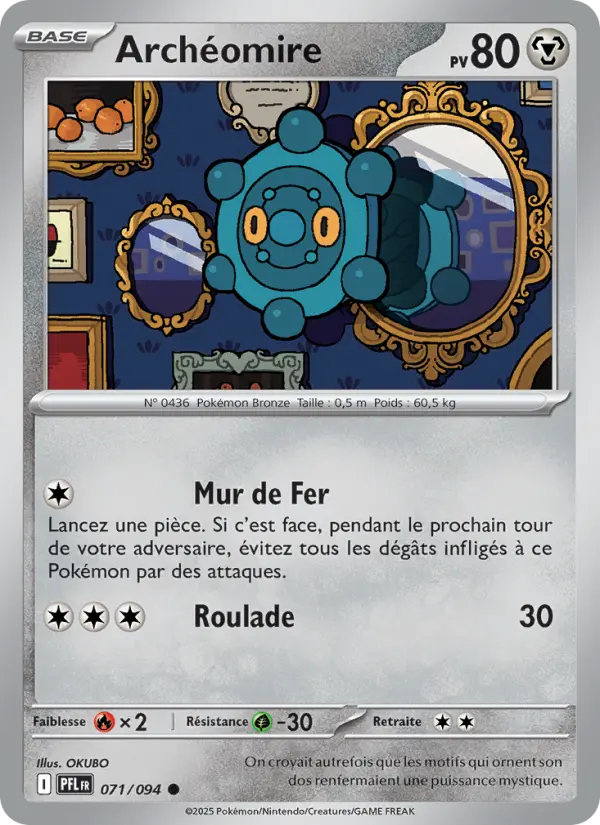 071/094 - Archéomire — Carte Pokémon Flammes Fantasmagoriques 071/94