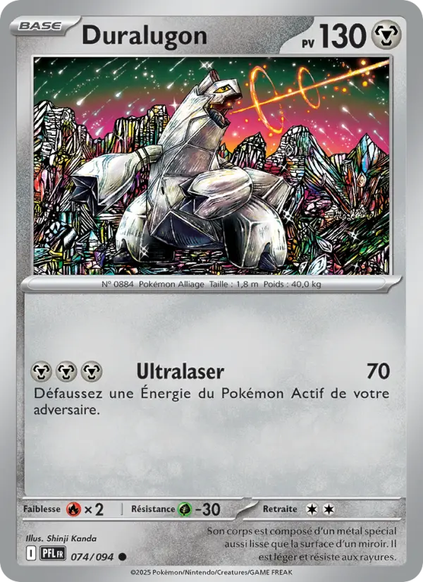 074/094 - Duralugon — Carte Pokémon Flammes Fantasmagoriques 074/94