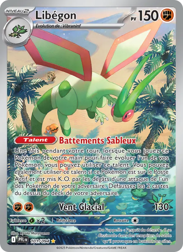 101/094 - Libégon — Carte Pokémon Flammes Fantasmagoriques 101/94