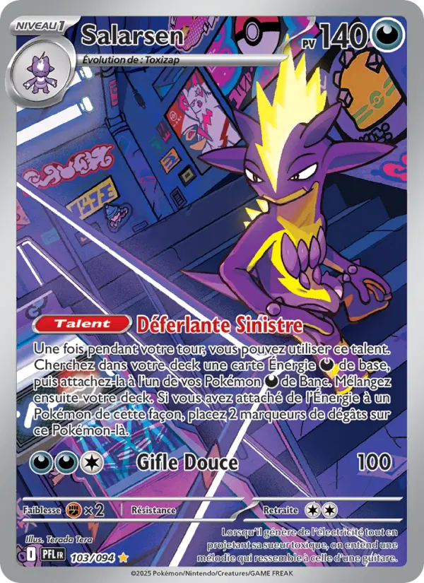 103/094 - Salarsen — Carte Pokémon Flammes Fantasmagoriques 103/94