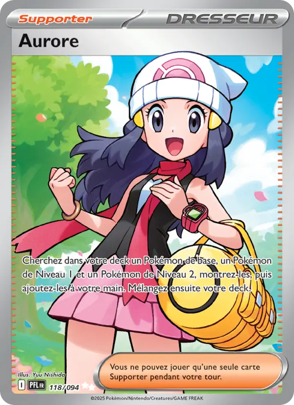 118/094 - Aurore — Carte Pokémon Flammes Fantasmagoriques 118/94